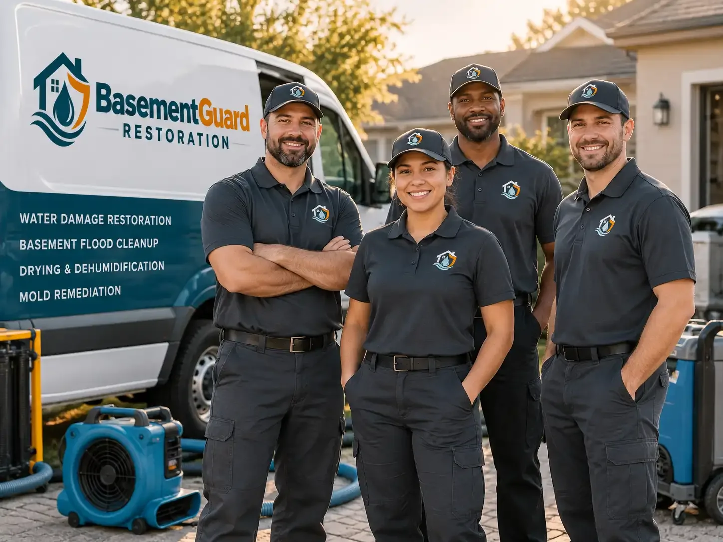 Basement Water Damage Restoration company in Lucas, IA